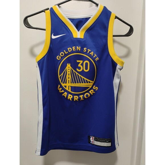 Nike Golden State Warriors Stephen Curry 30 Jersey Dri Fit Mens Size S - Picture 7 of 16